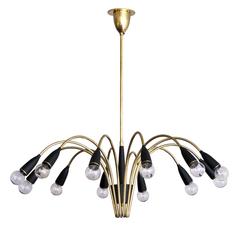 Italian Twelve Arm Chandelier 11