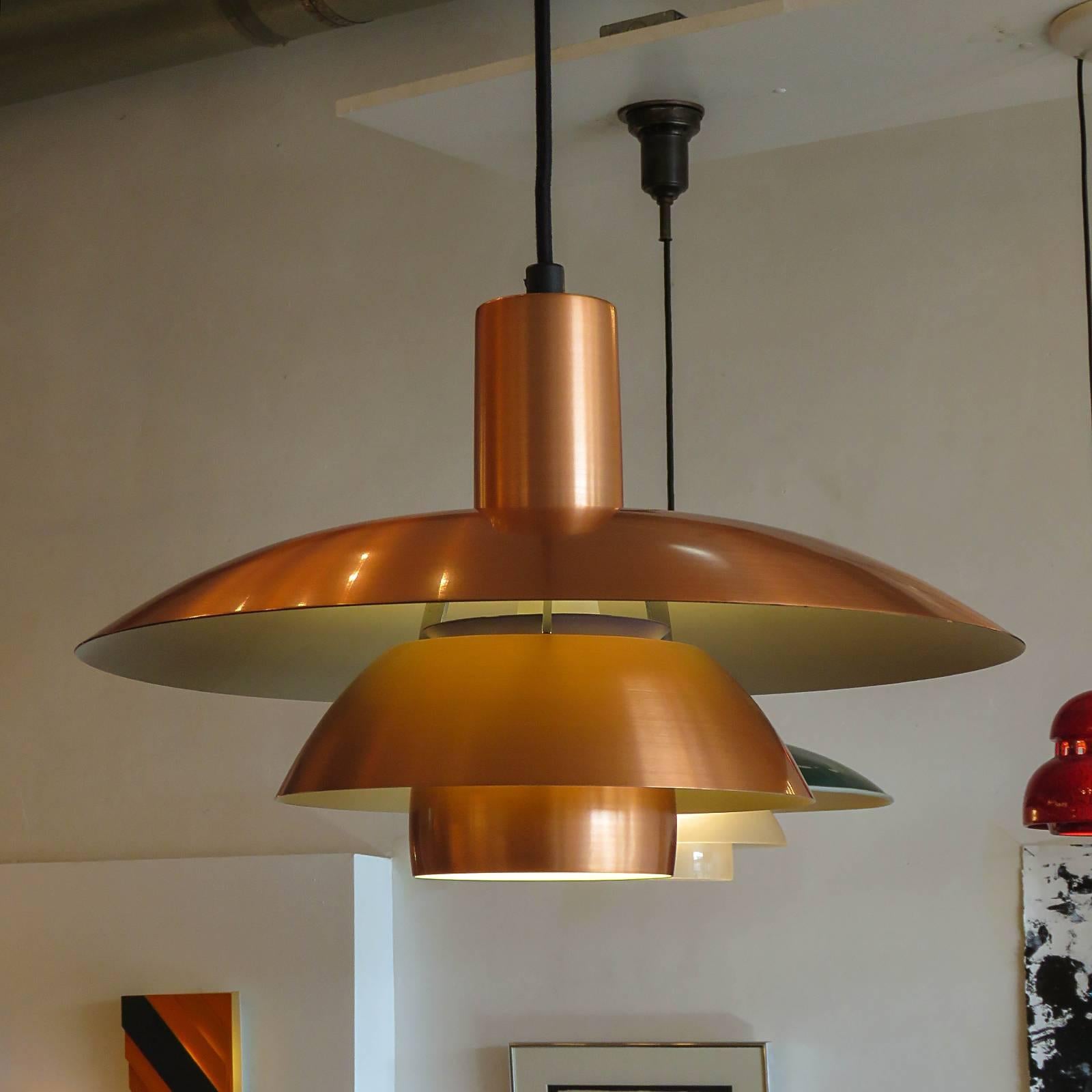 Poul Henningsen PH 4½/4 Copper Pendant 1