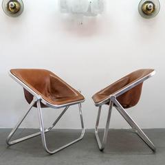 Pair of "Plona" Chairs by Giancarlo Piretti