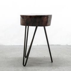 Live Edge Tripod Tables