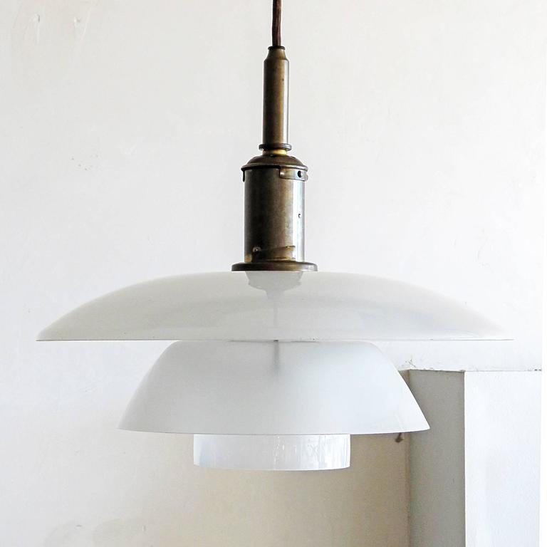 4 pendant light fixture 3 light midcentury modern poul henningsen ph 44 pendant light 1930 for at 1stdibs 4 pendant light fixture 3 light midcentury modern poul henningsen ph 44 pendant light 1930 for at 1stdibs