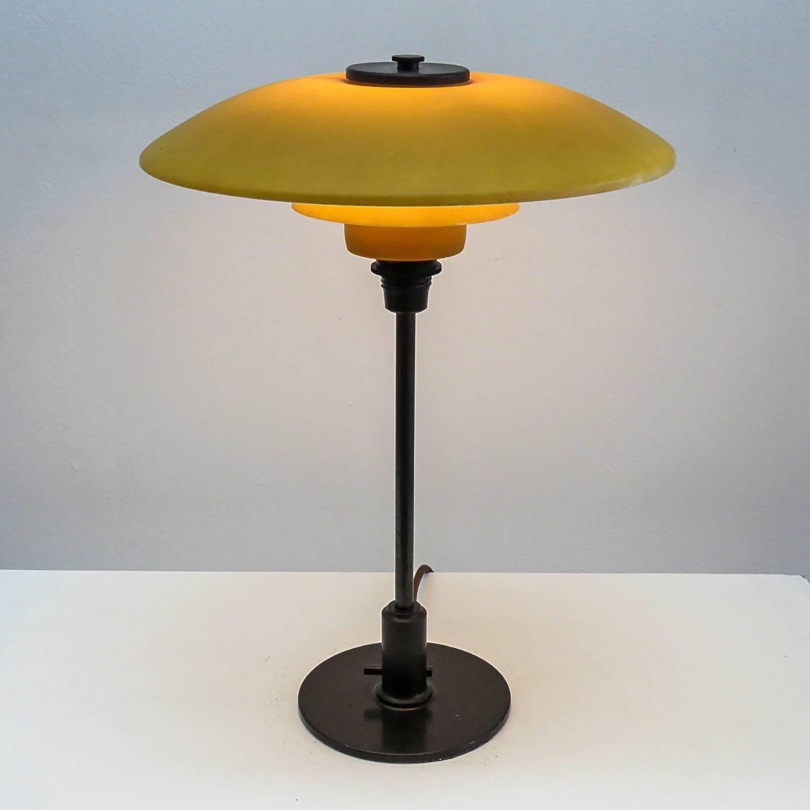 Rare Poul Henningsen PH 3½-2 Table Lamp, 1930 1