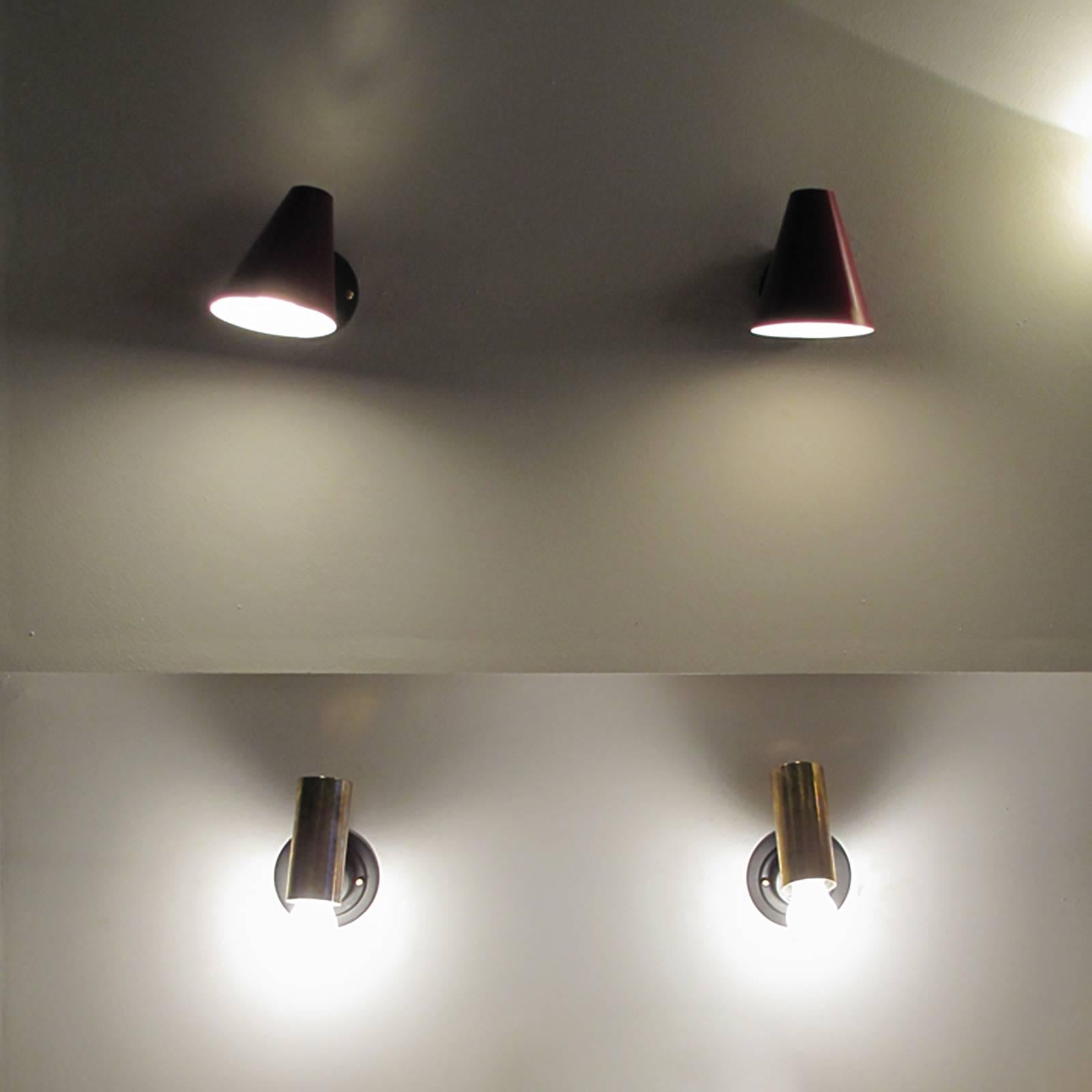 Pair of Jacques Biny Wall Lamps 3