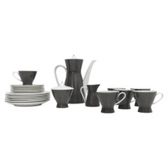 Service à café d'après dîner de Raymond Loewy pour « Rosenthal 2000 », 1954