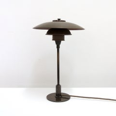 Rare Poul Henningsen Copper PH 3/2 Table Lamp, 1930