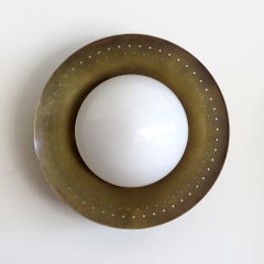 Handcrafted Brass Wall Lights 'Maine' by Gallery L7