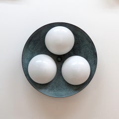 Handcrafted Trinova Outdoor Flush Mount Light by Gallery L7