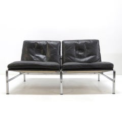 Preben Fabricius & Jørgen Kastholm Canapé deux places 'FK 6720', 1960