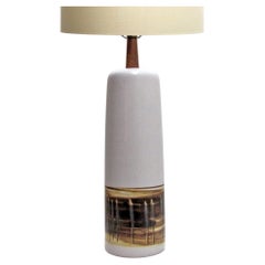 Tall Mid-Century Modern Table Lamp by Gordon Martz, USA, 1960