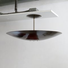 Handcrafted Aged Brass Utah-30 Ceiling Light by Gallery L7