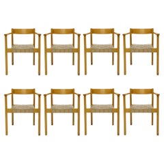 Set of 8 Dining Chairs by Axel Larsson for Balzar Beskow, 1970