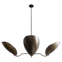 Chiton-4 Handcrafted Brass Chandelier by Gallery L7