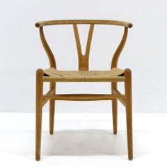 Scandinavian Modern Hans J. Wegner Model CH-24 Dining Chair, 1950