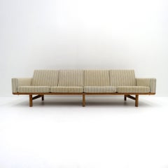 4-Sitzer-Sofa im dänischen Modern-Stil, Modell GE-236/4, von Hans J. Wegner für Getama, 1950