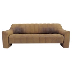 De Sede DS-44 Buffalo Leather 3-Seater Sofa, Switzerland, 1970s