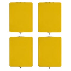Charlotte Perriand 'CP-1' Wall Lights in Enameled Yellow, 1960