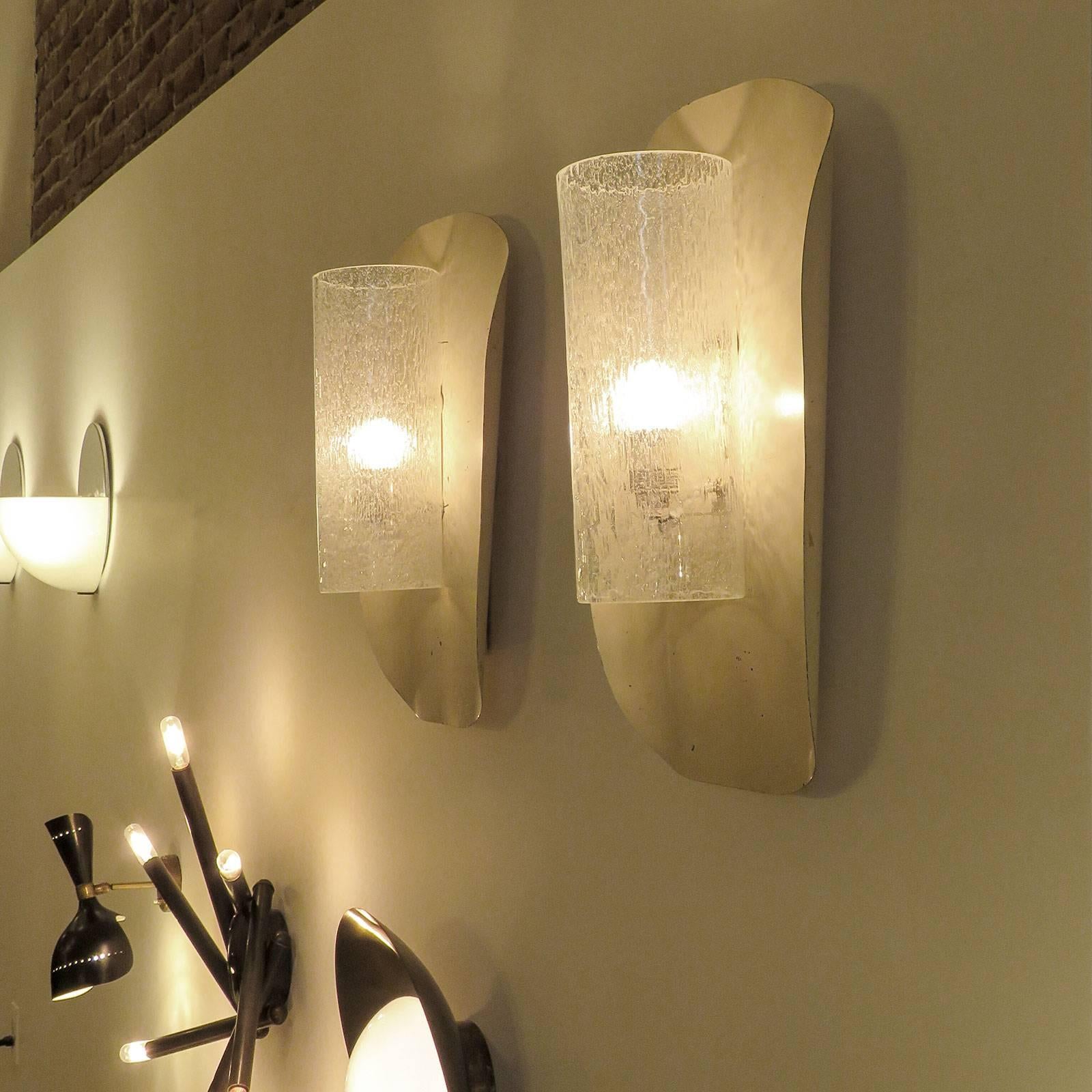 Pair of Large French Wall Lights 1