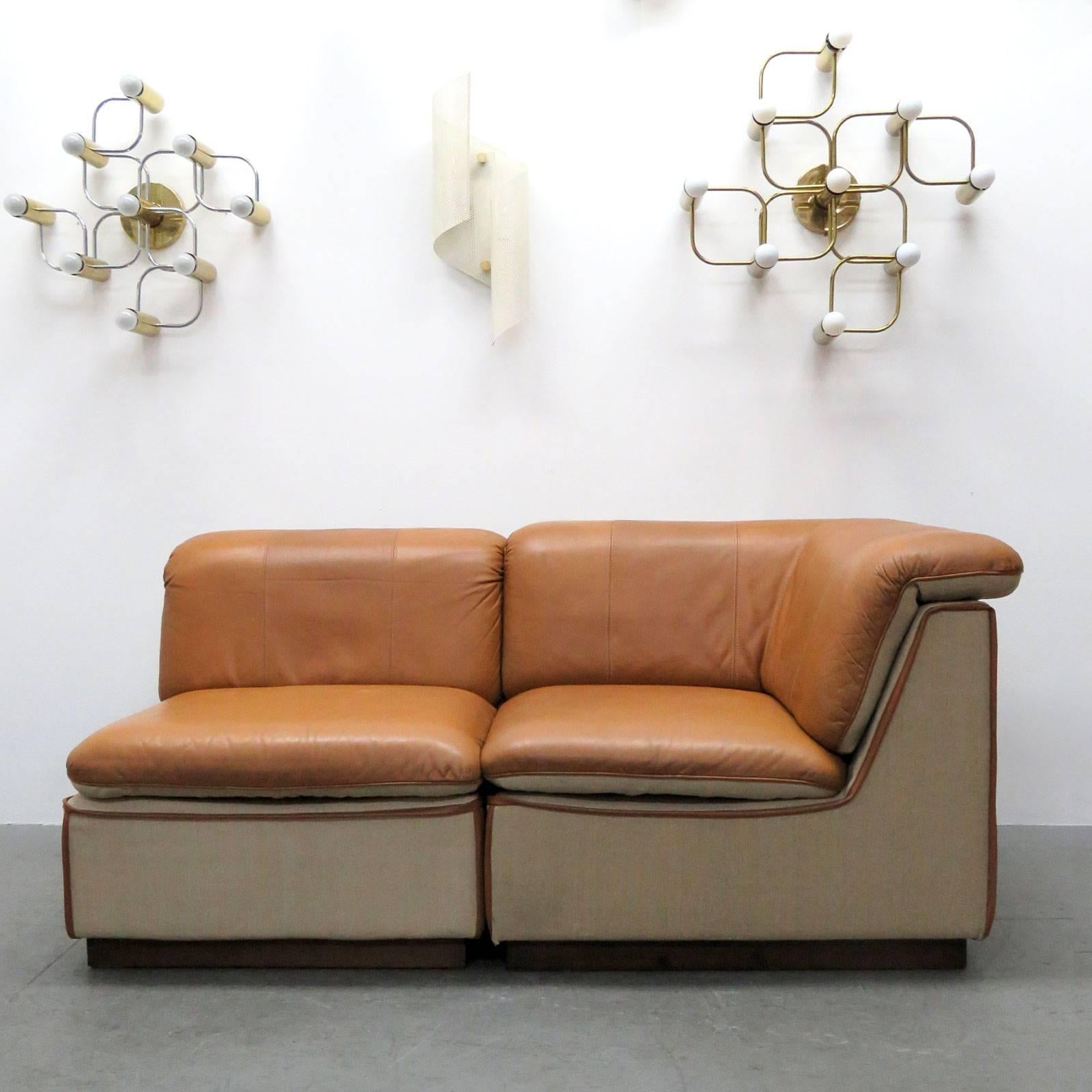 Finnish Modular Leather Sofa 2