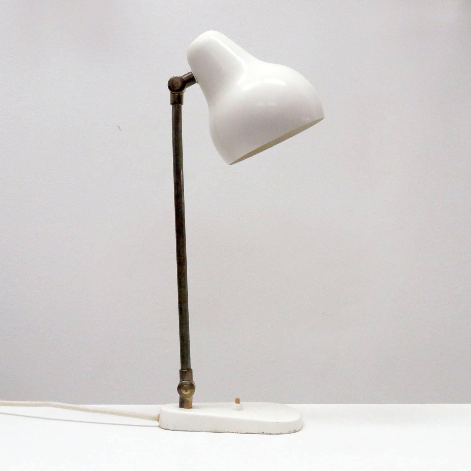 Mid-20th Century Vilhelm Lauritzen Table Lamp by Louis Poulsen in Denmark