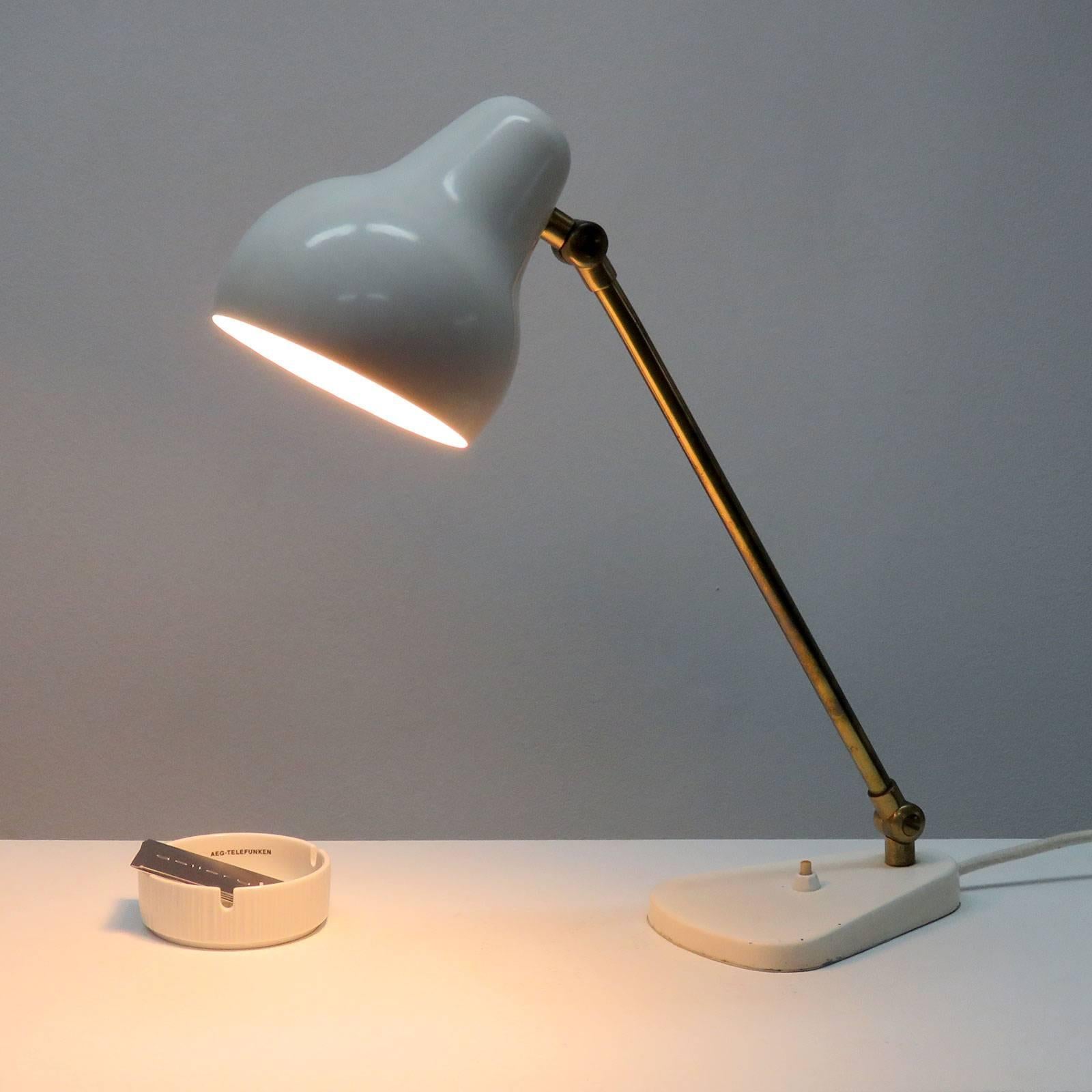 Vilhelm Lauritzen Table Lamp by Louis Poulsen in Denmark 2