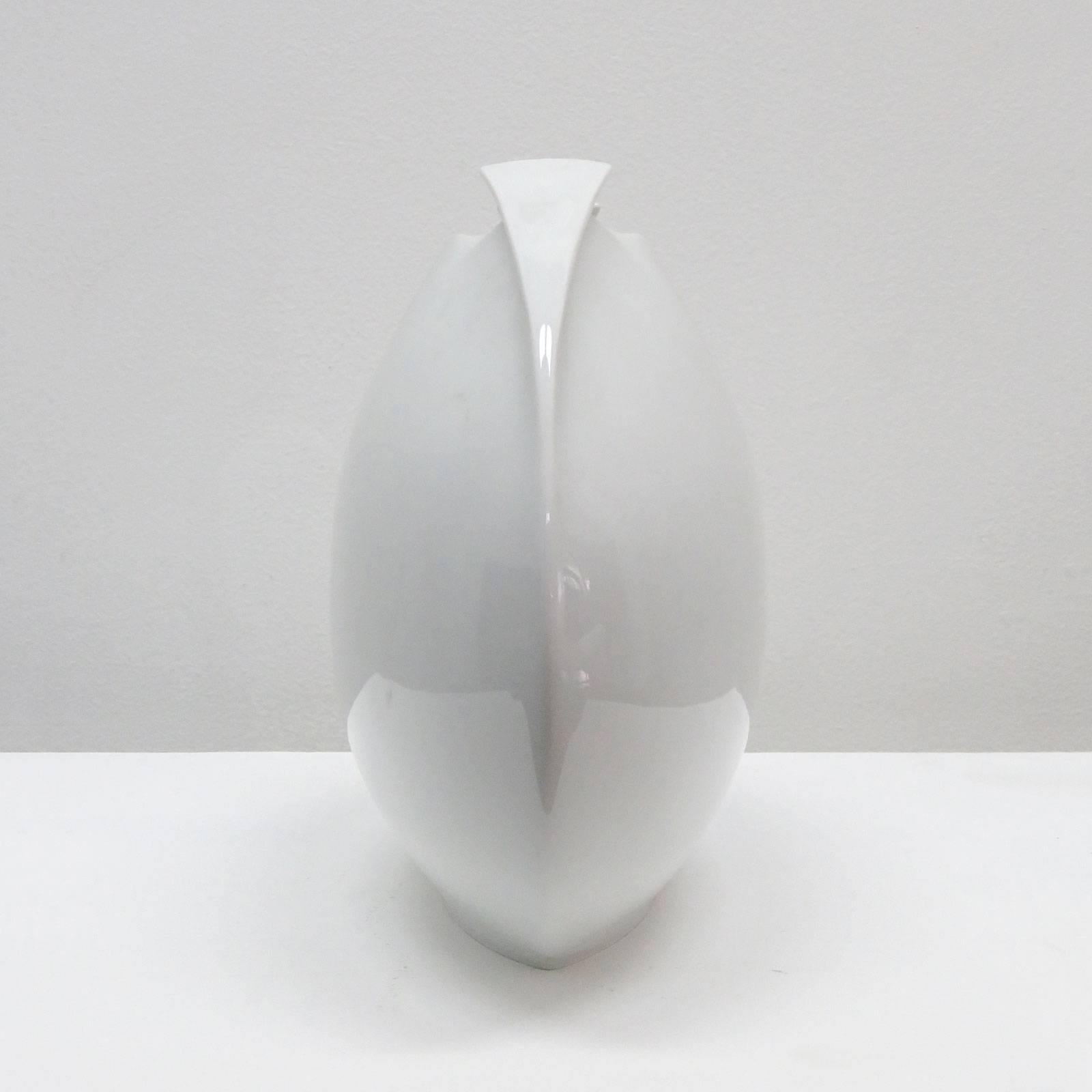 Glazed Lino Sabattini 'Tasca' Vase for Rosenthal