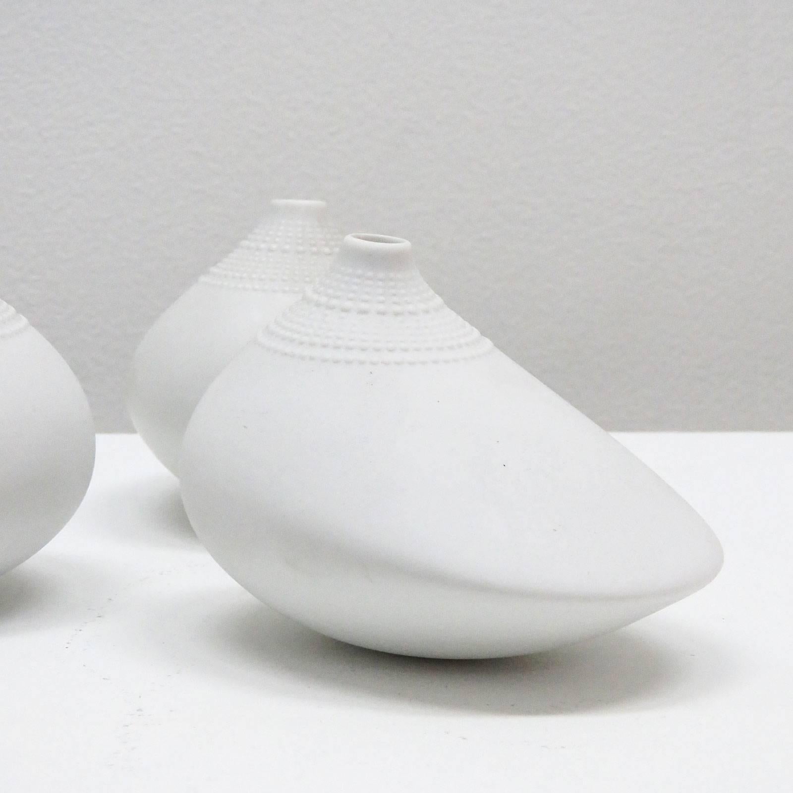 Tapio Wirkkala 'Pollo' Vases for Rosenthal Studio Line, 1970 (Moderne der Mitte des Jahrhunderts)