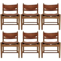 Børge Mogensen 'Hunting' Chairs, Model 3251