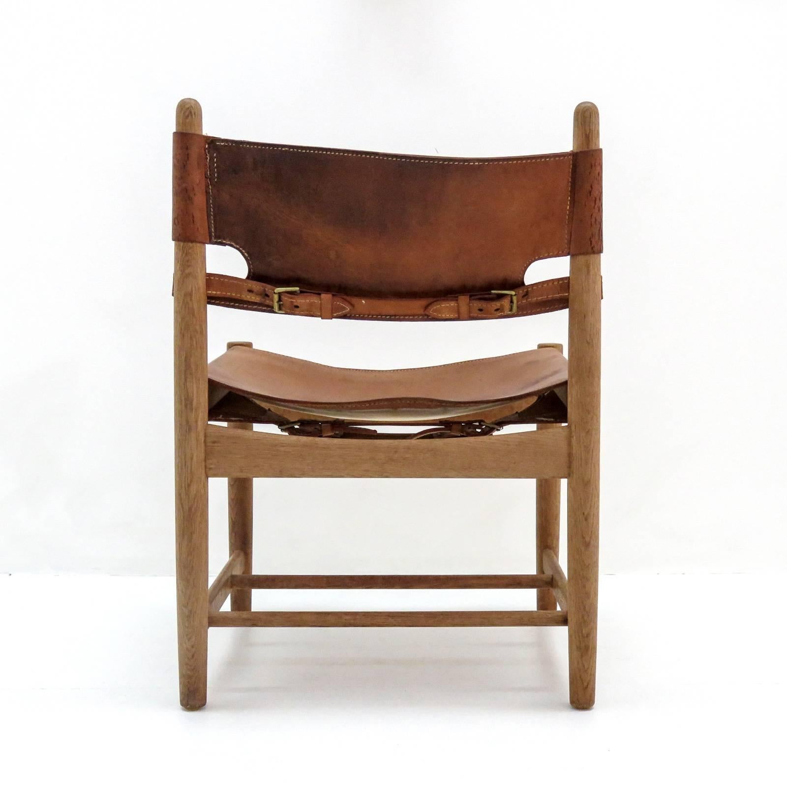 Børge Mogensen 'Hunting' Chairs, Model 3251 In Excellent Condition In Los Angeles, CA