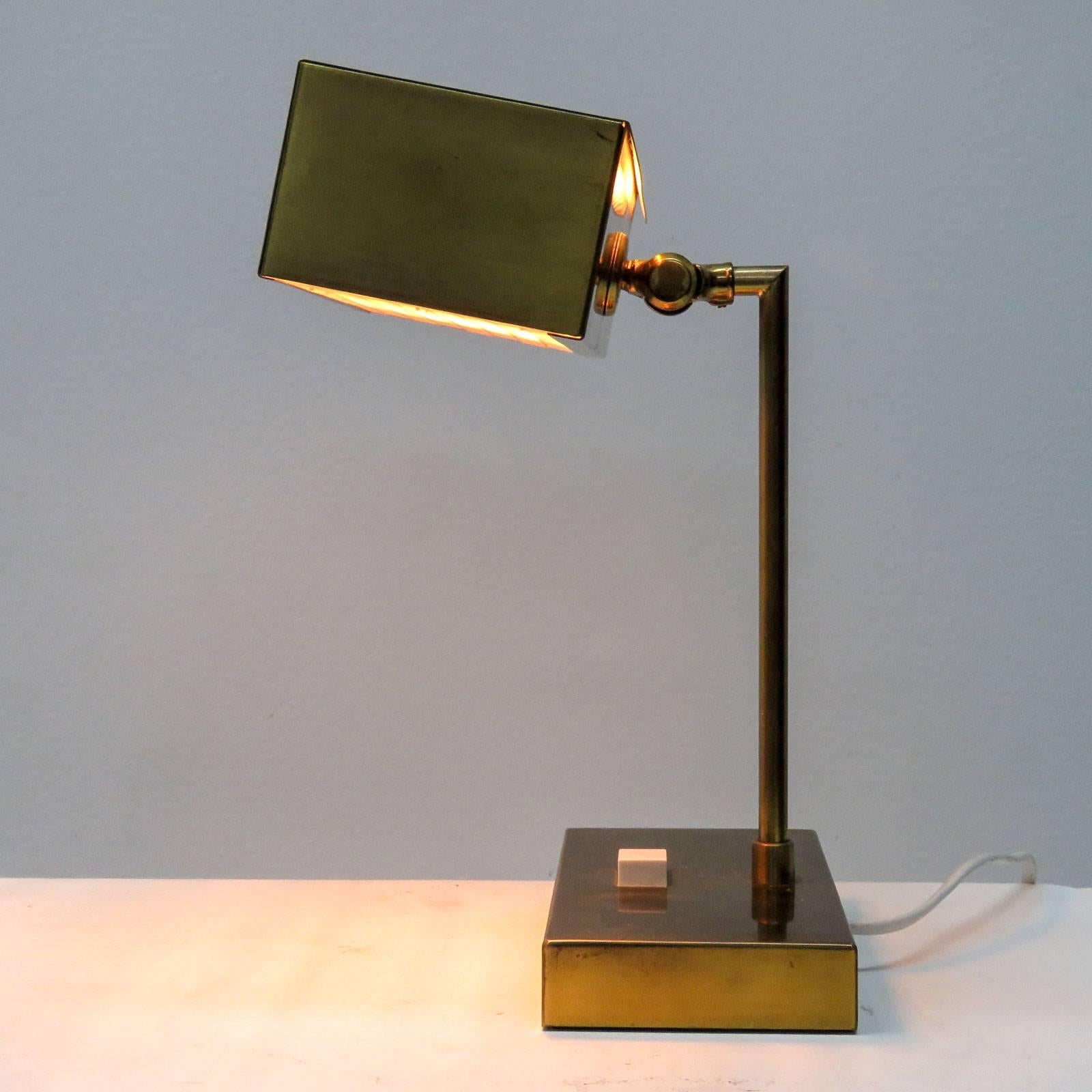 Brass Table Lamp Elidus by Hans-Agne Jakobsson