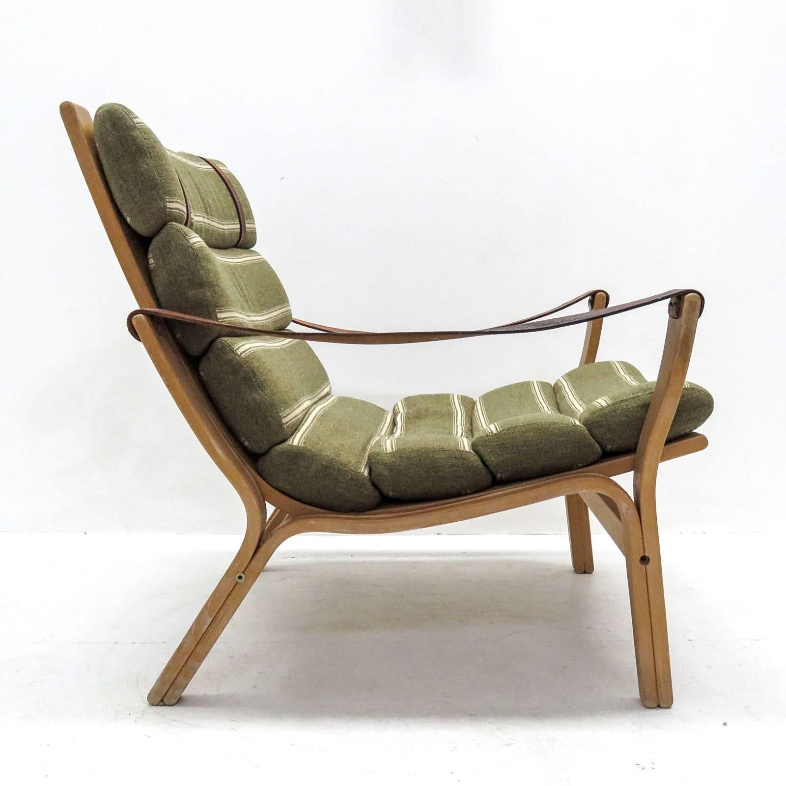 Mid-20th Century Danish Bentwood Armchair
