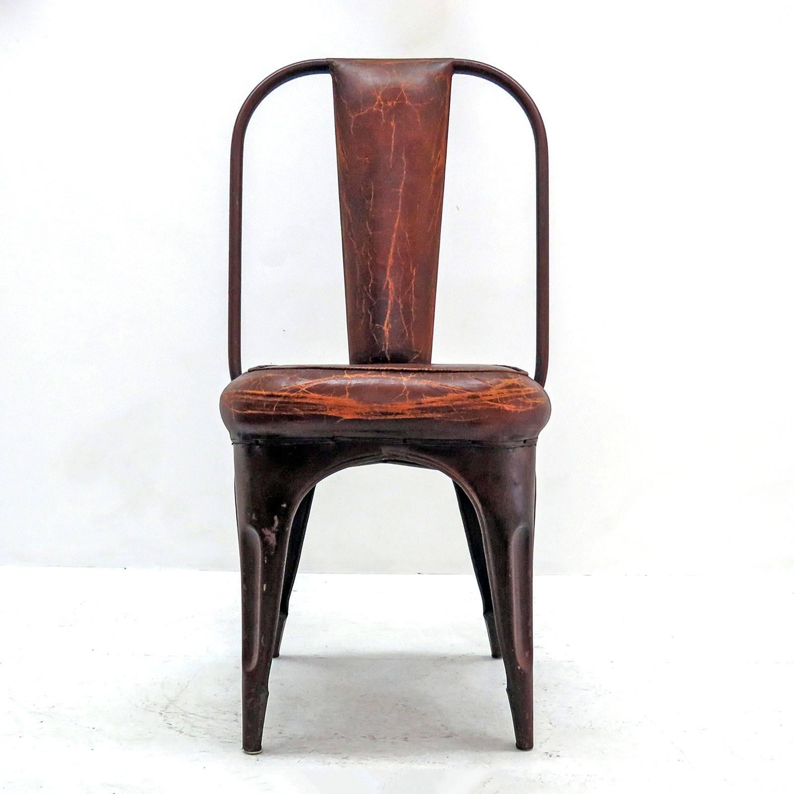 industrial chair leather