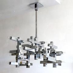 Gaetano Sciolari "Metric" Chandelier