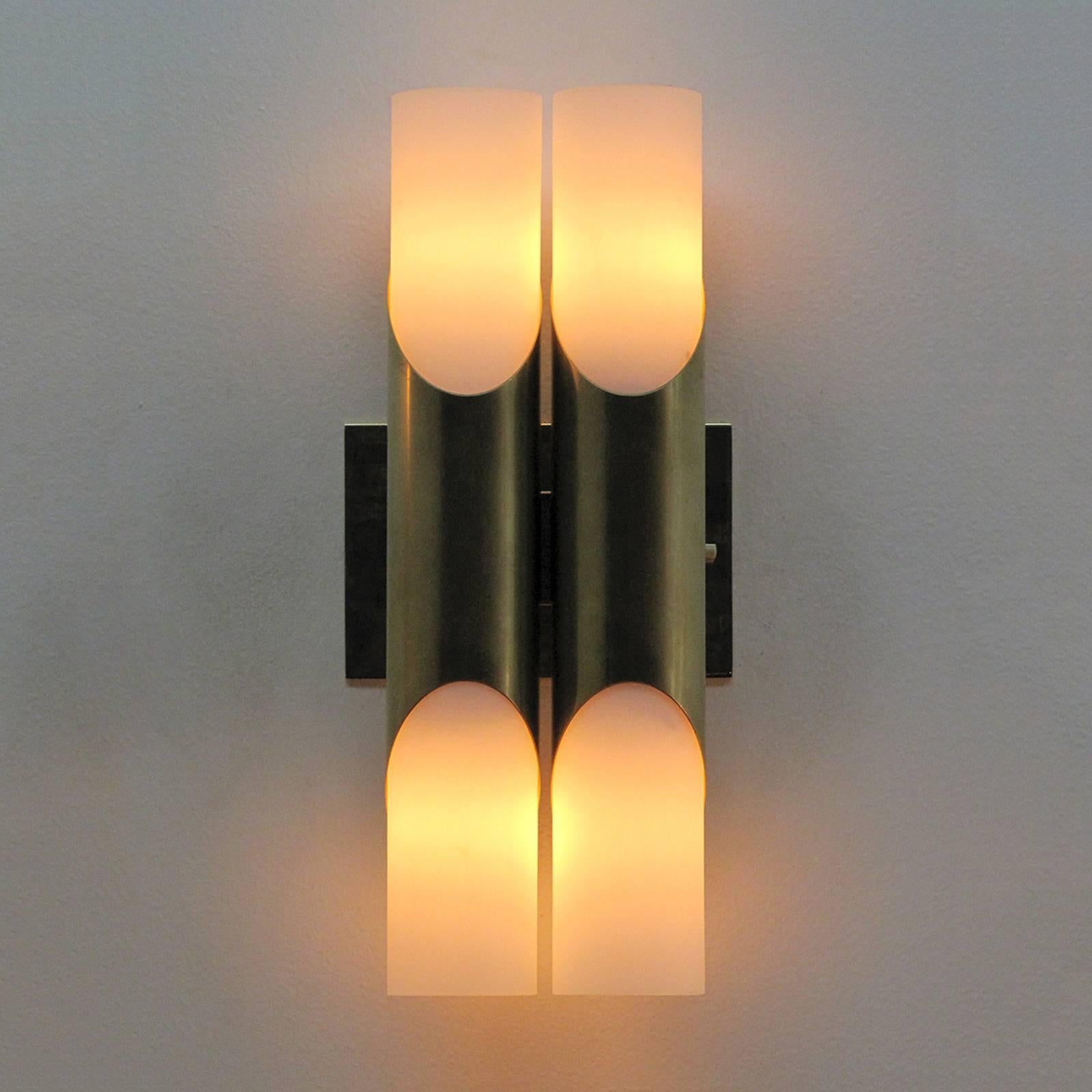 Pair of German Double Wall Lights 1