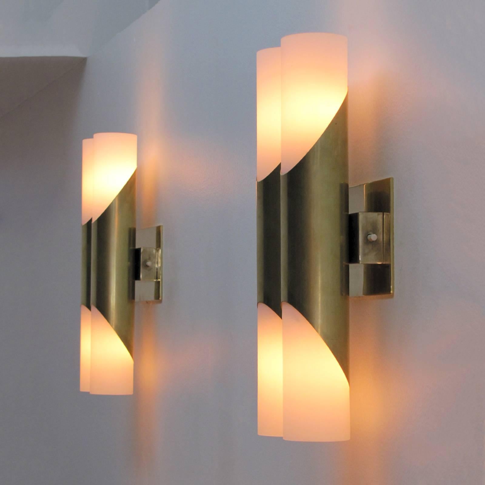 Pair of German Double Wall Lights 3