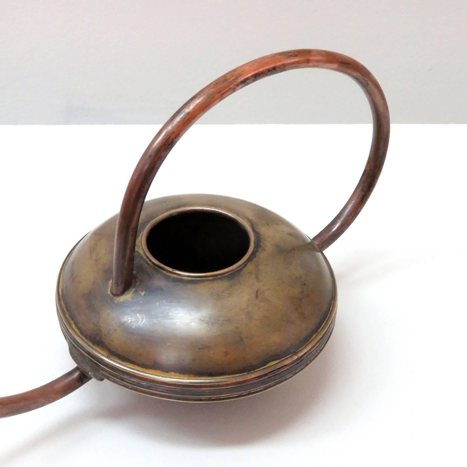 German Brass and Copper Watering Can, 1950 4