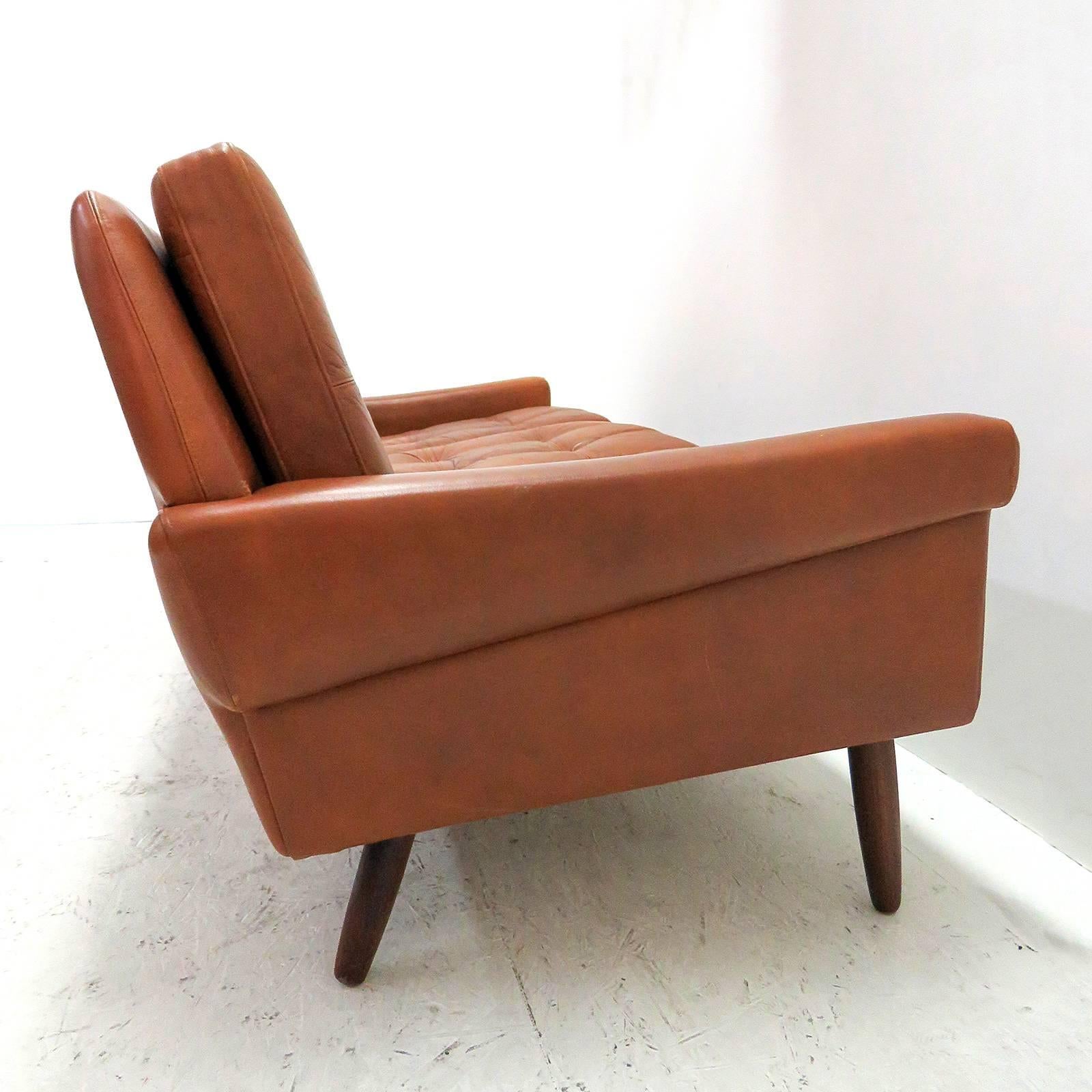Svend Skipper Three-Seat Sofa In Excellent Condition In Los Angeles, CA