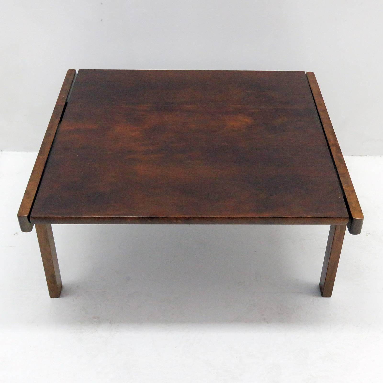 Coffee Table by Torbjørn Afdal for Bruksbo, Norway, 1960 In Excellent Condition For Sale In Los Angeles, CA