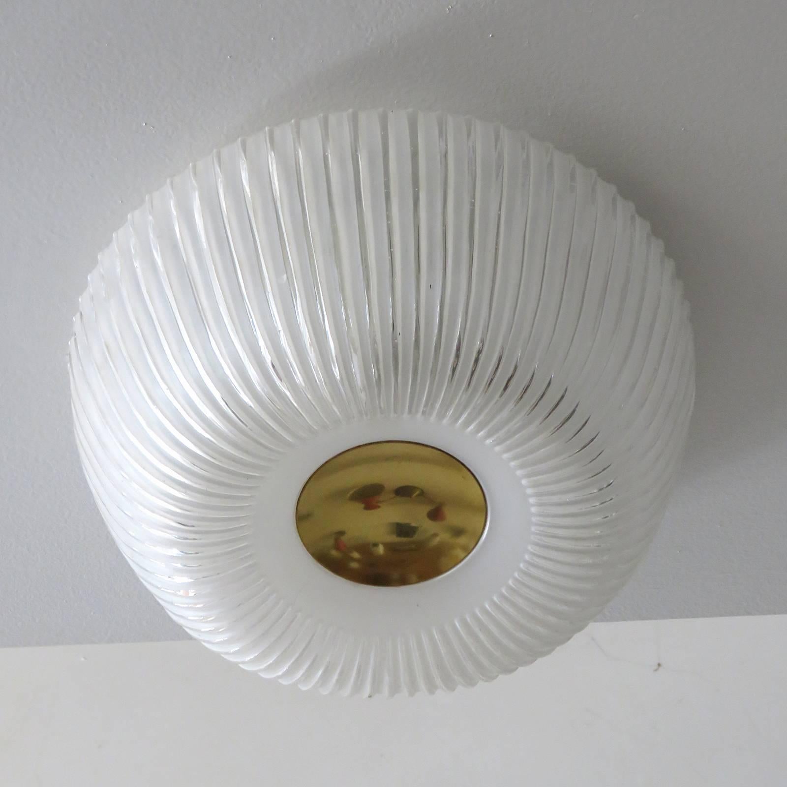 Molded German Flush Mount Light by Doria