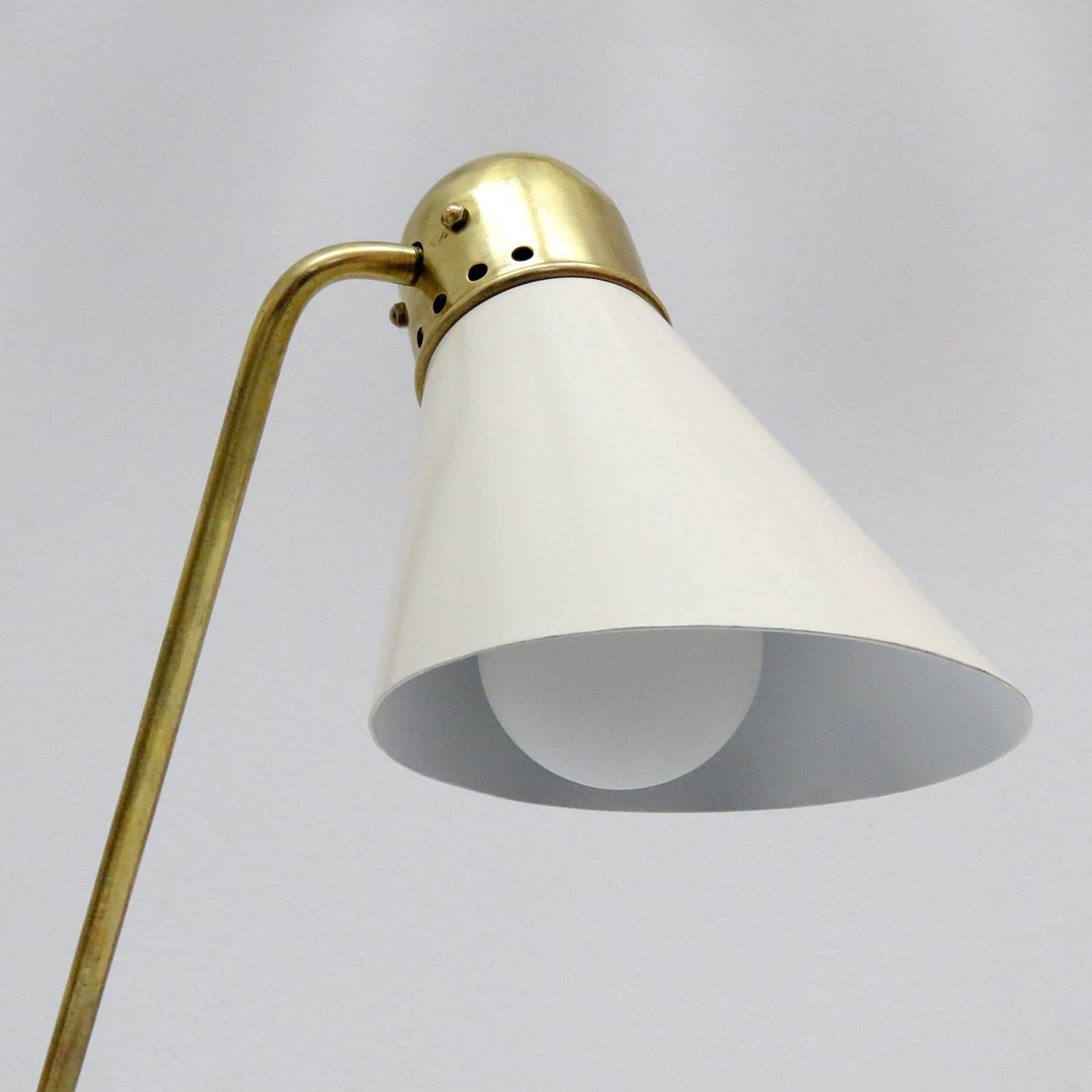 Brass French Table Lamp for Jumo