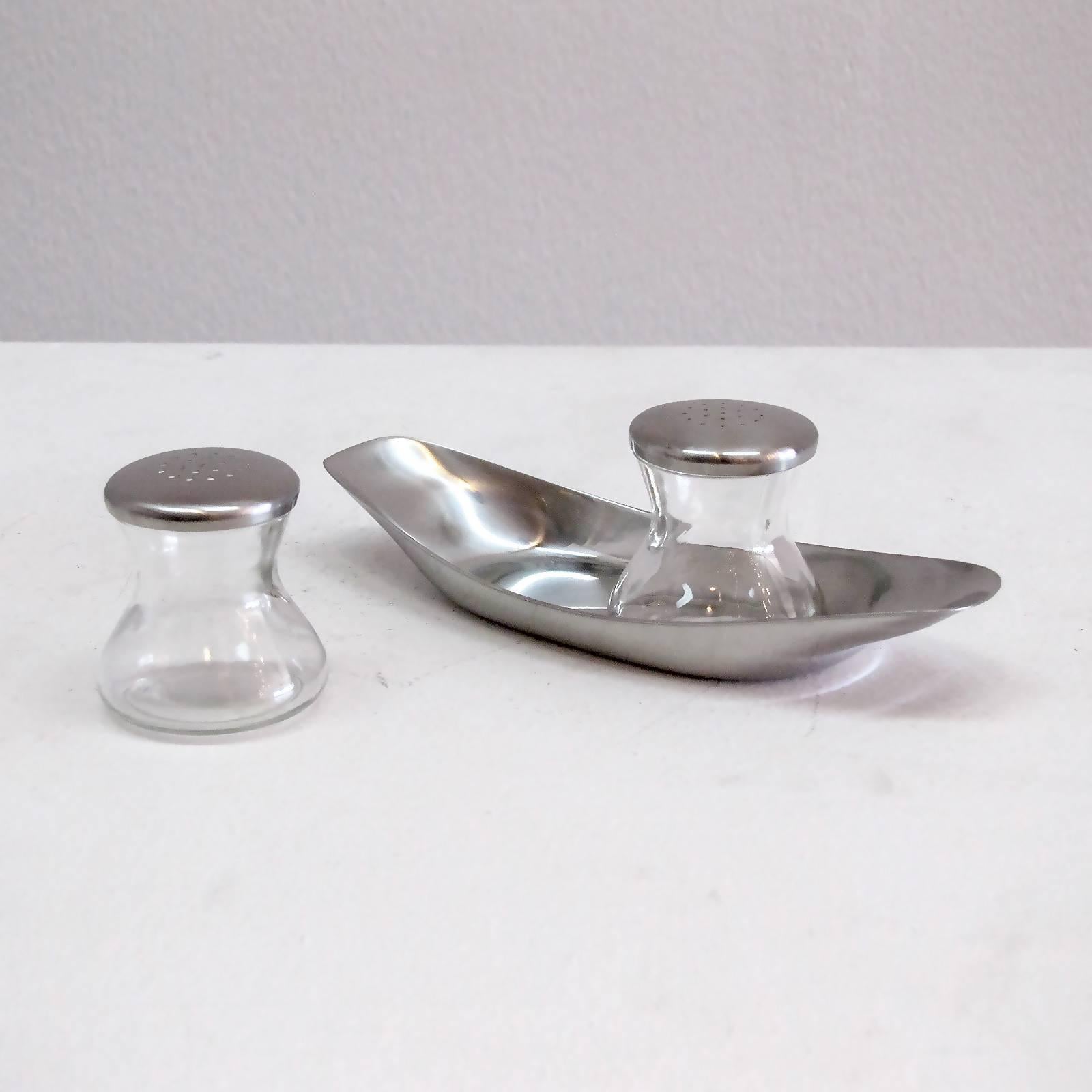 Pressed WMF Salt and Pepper Shaker, “Max + Moritz”