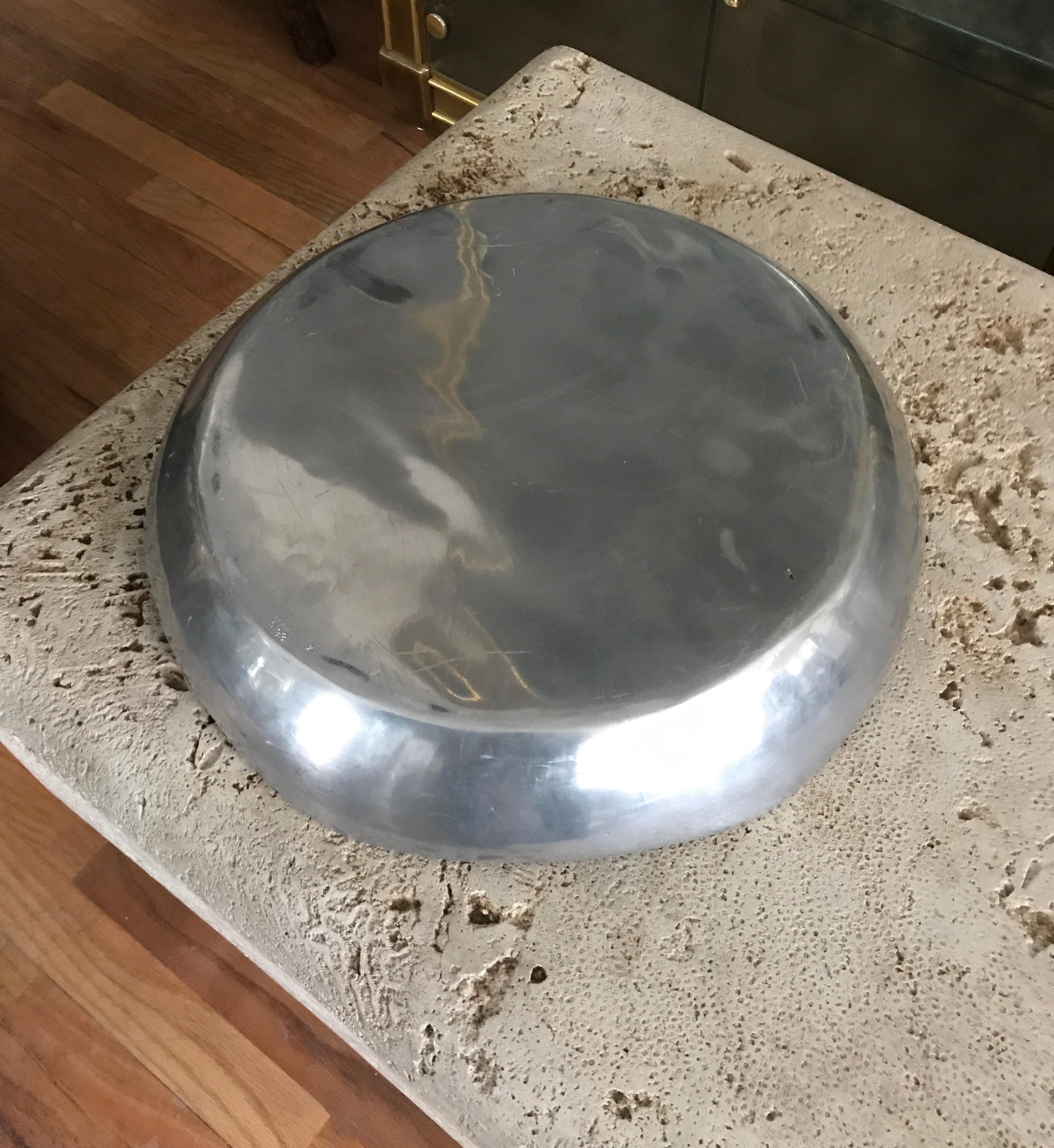 Monumental Nambe Aluminum Serving Platter 2