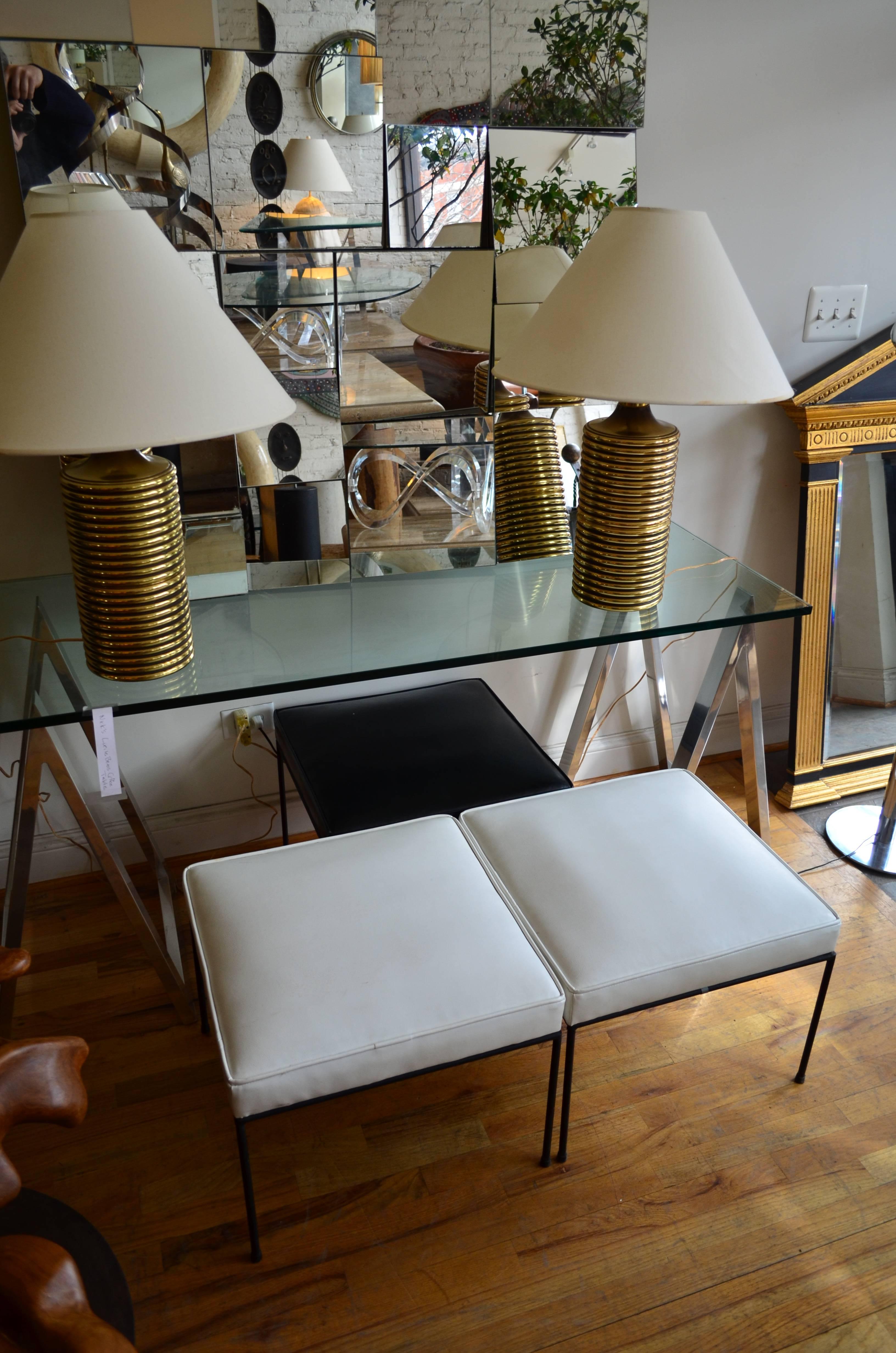 American Set of Three Paul McCobb Stools