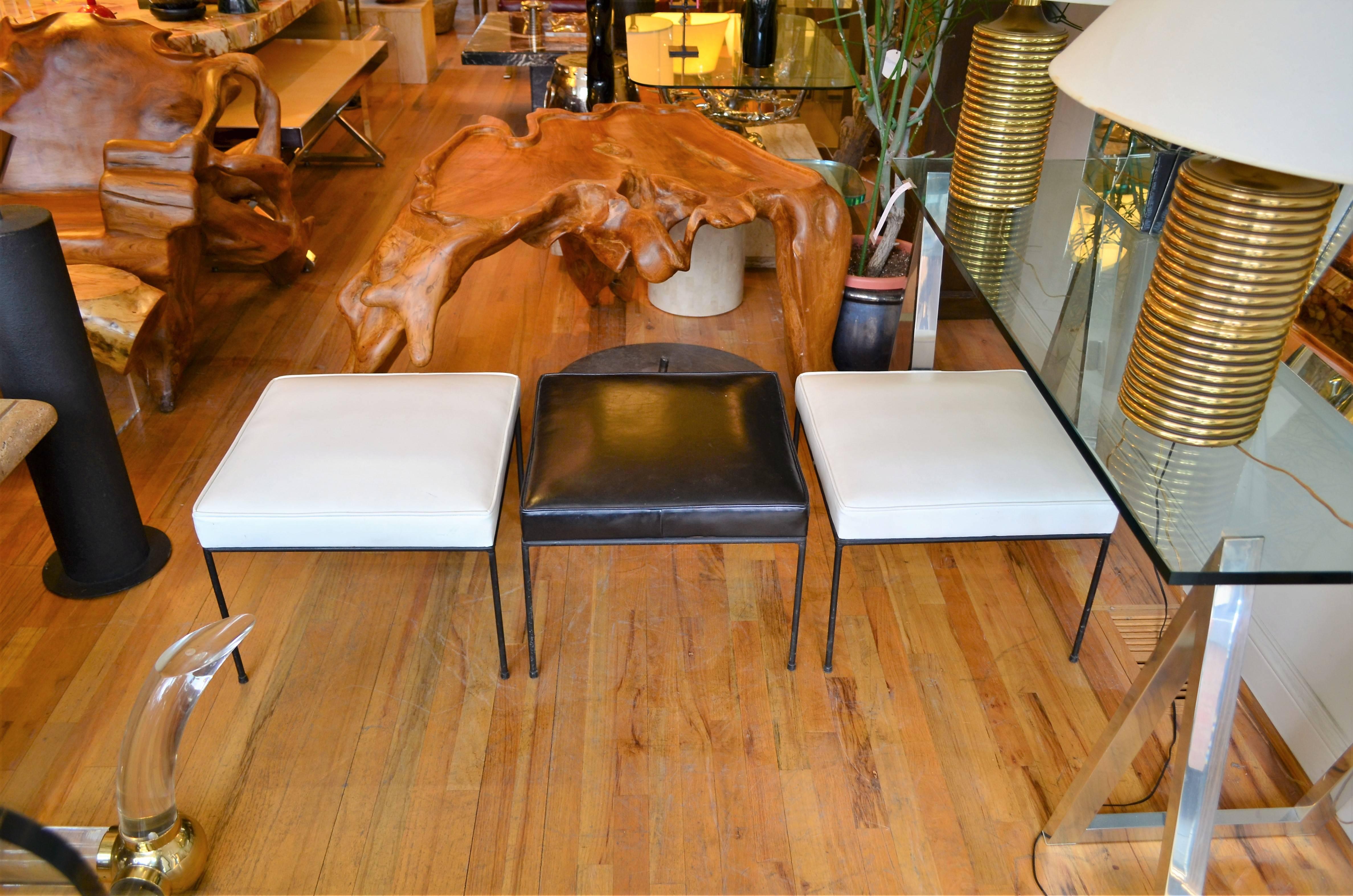 Set of Three Paul McCobb Stools 3