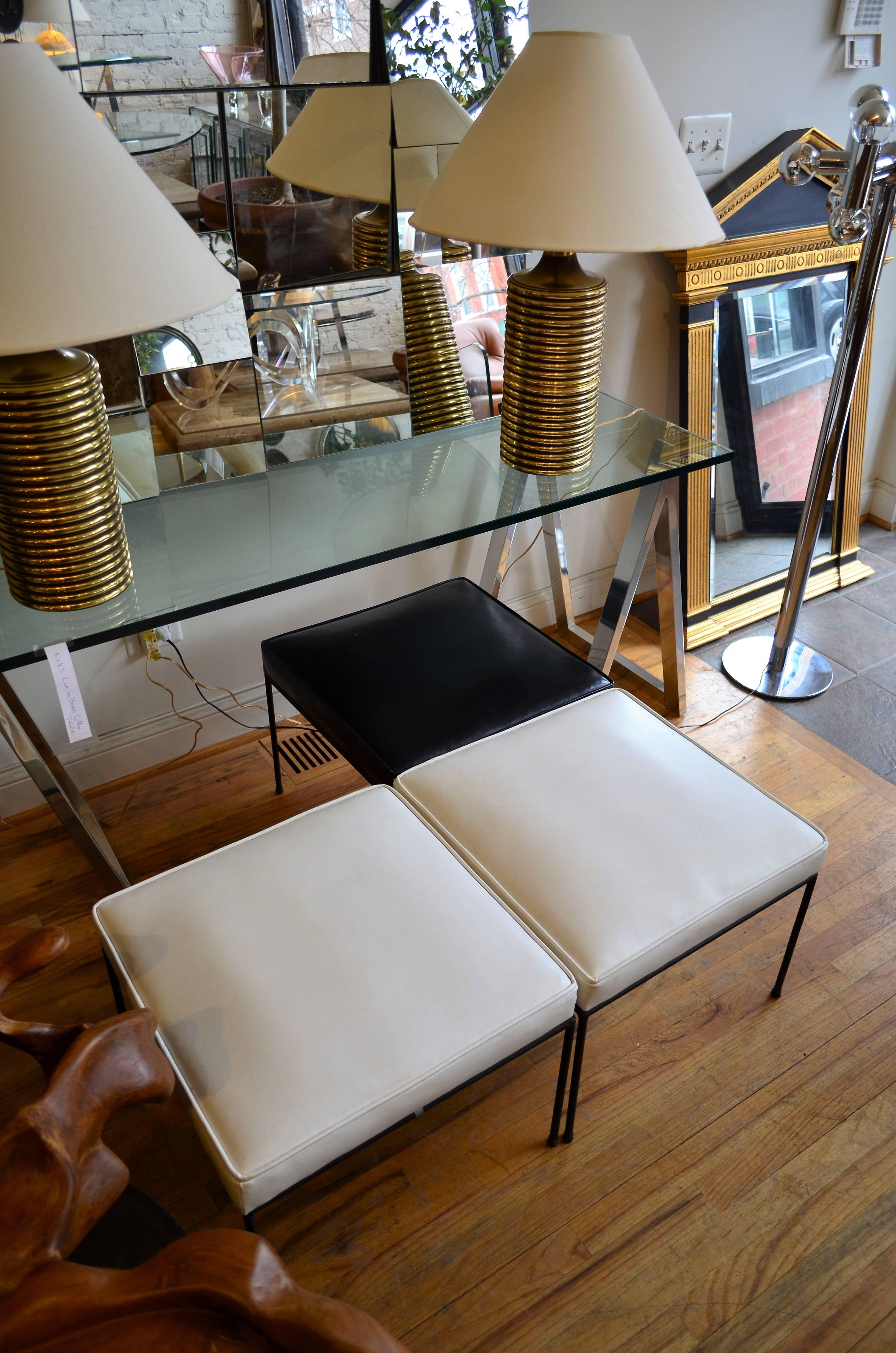 Set of Three Paul McCobb Stools 4