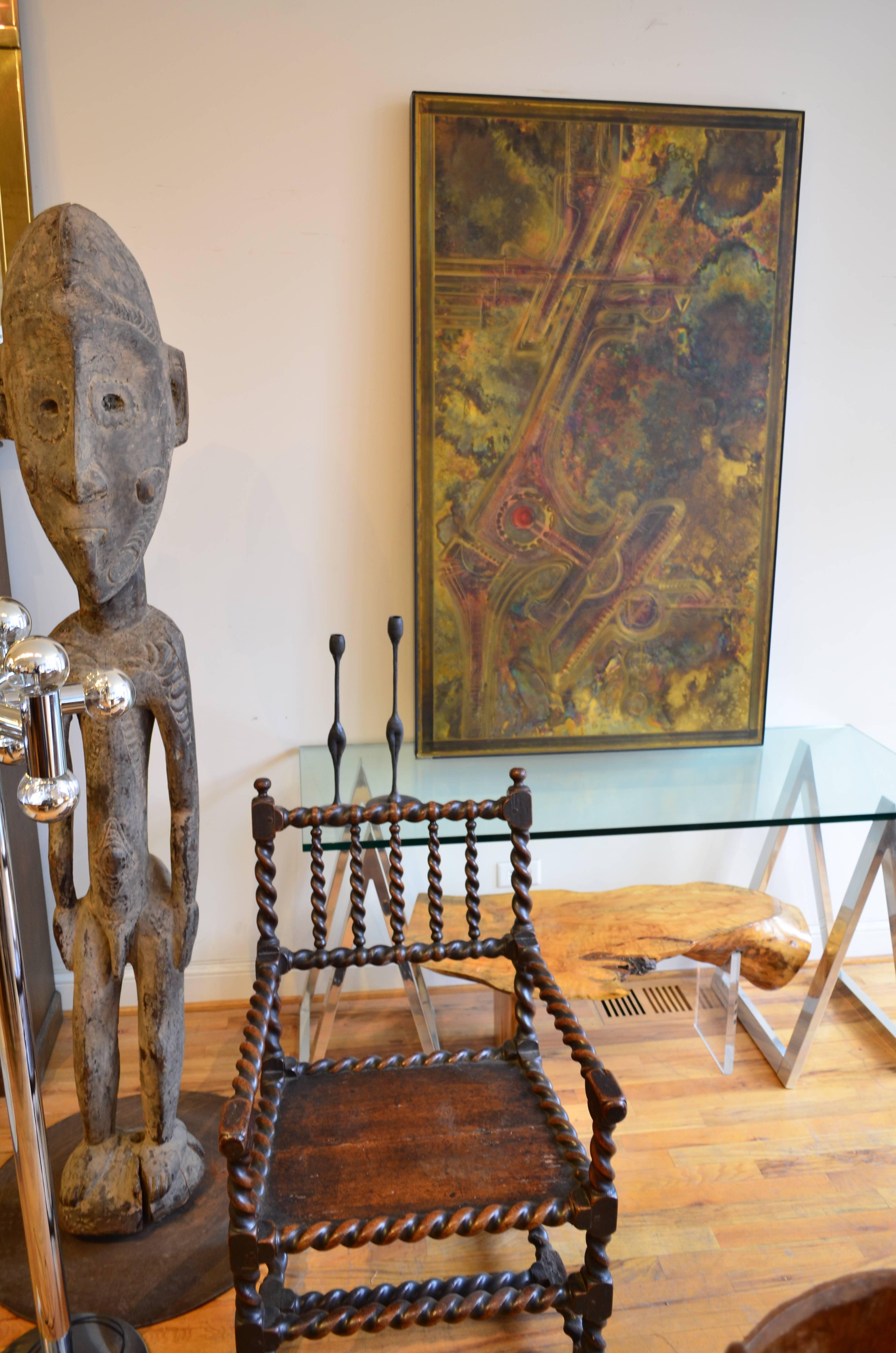 Bernhard Rohne Brass Acid Etched Wall Art at 1stDibs | bernhard rohne ...