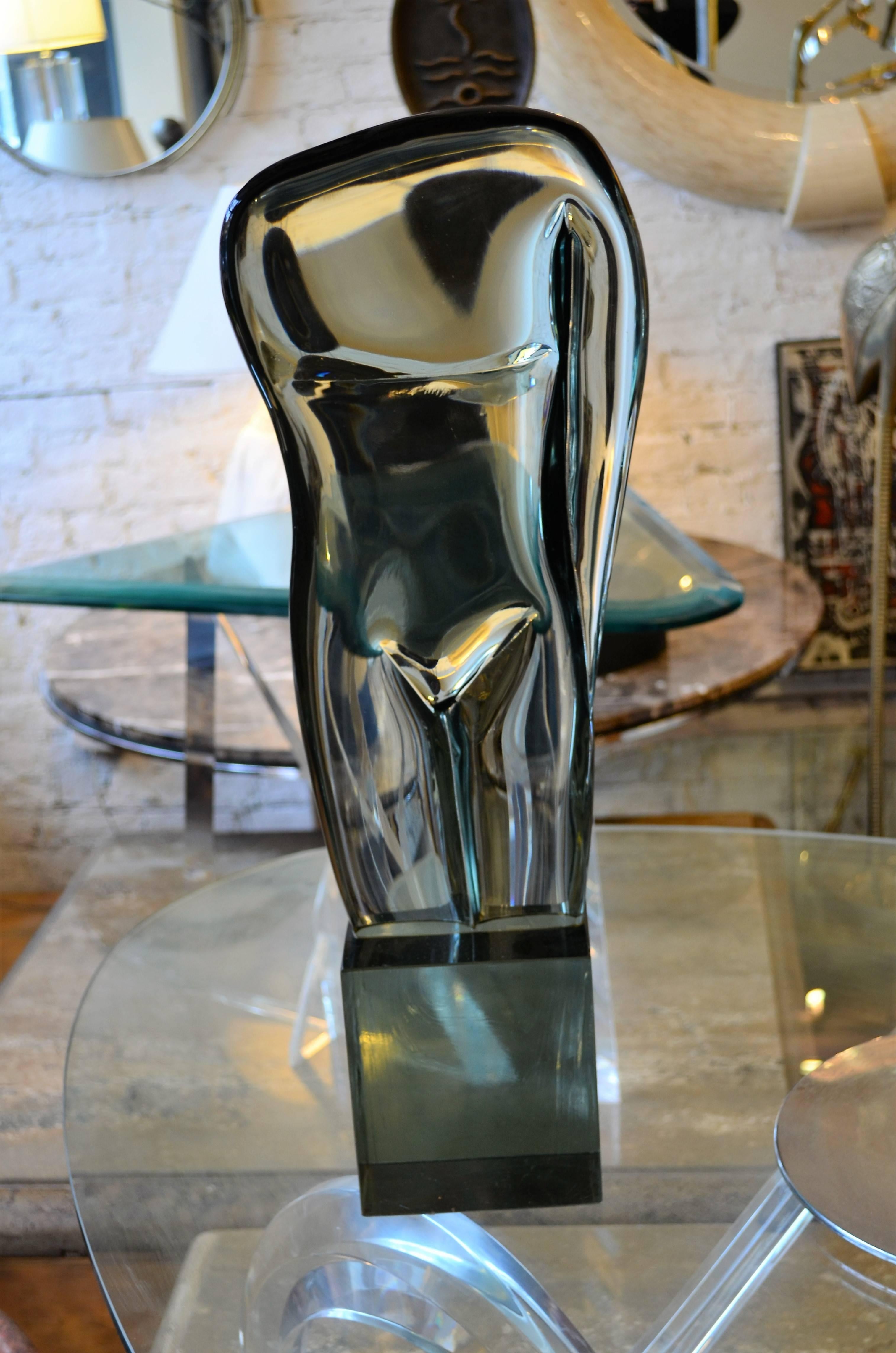 large murano glass sculpture