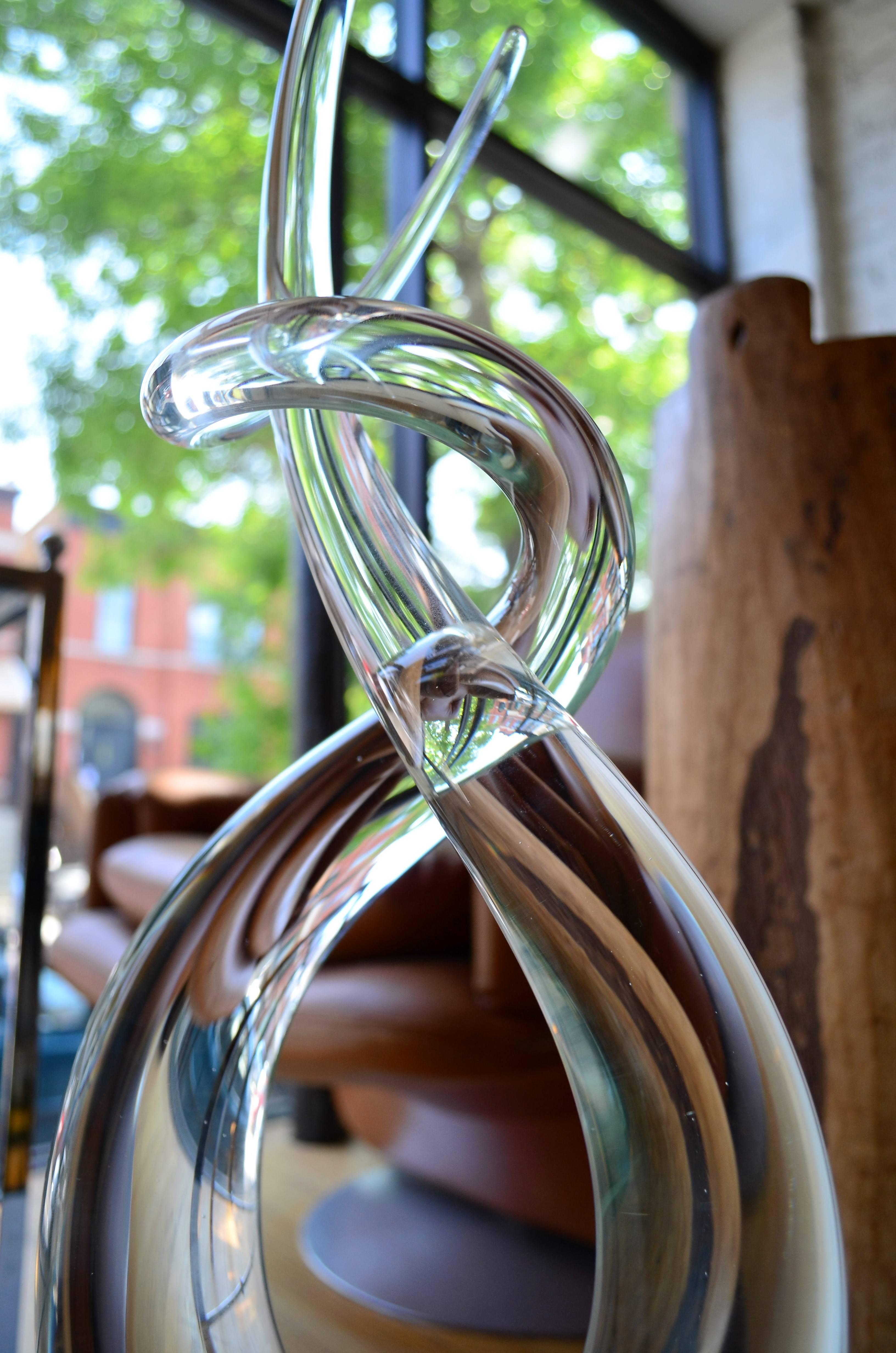 glass sculpture for sale