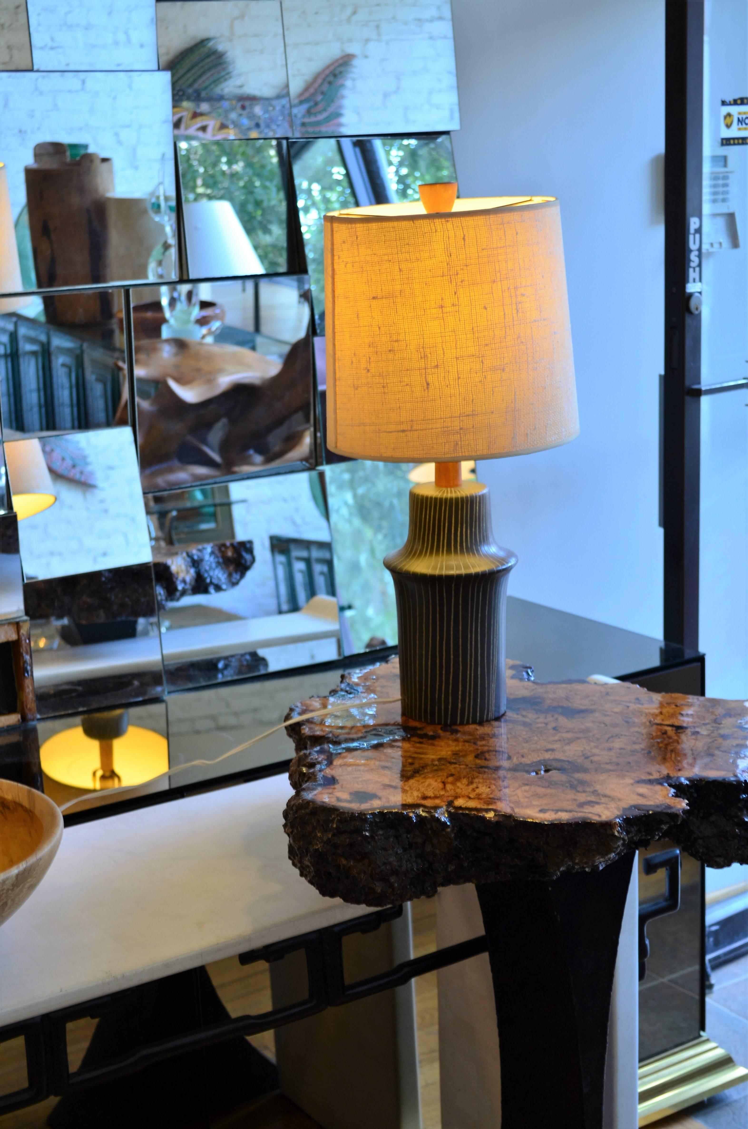 American Ceramic Table Lamp by Gordon & Jane Martz for Marshall Studios