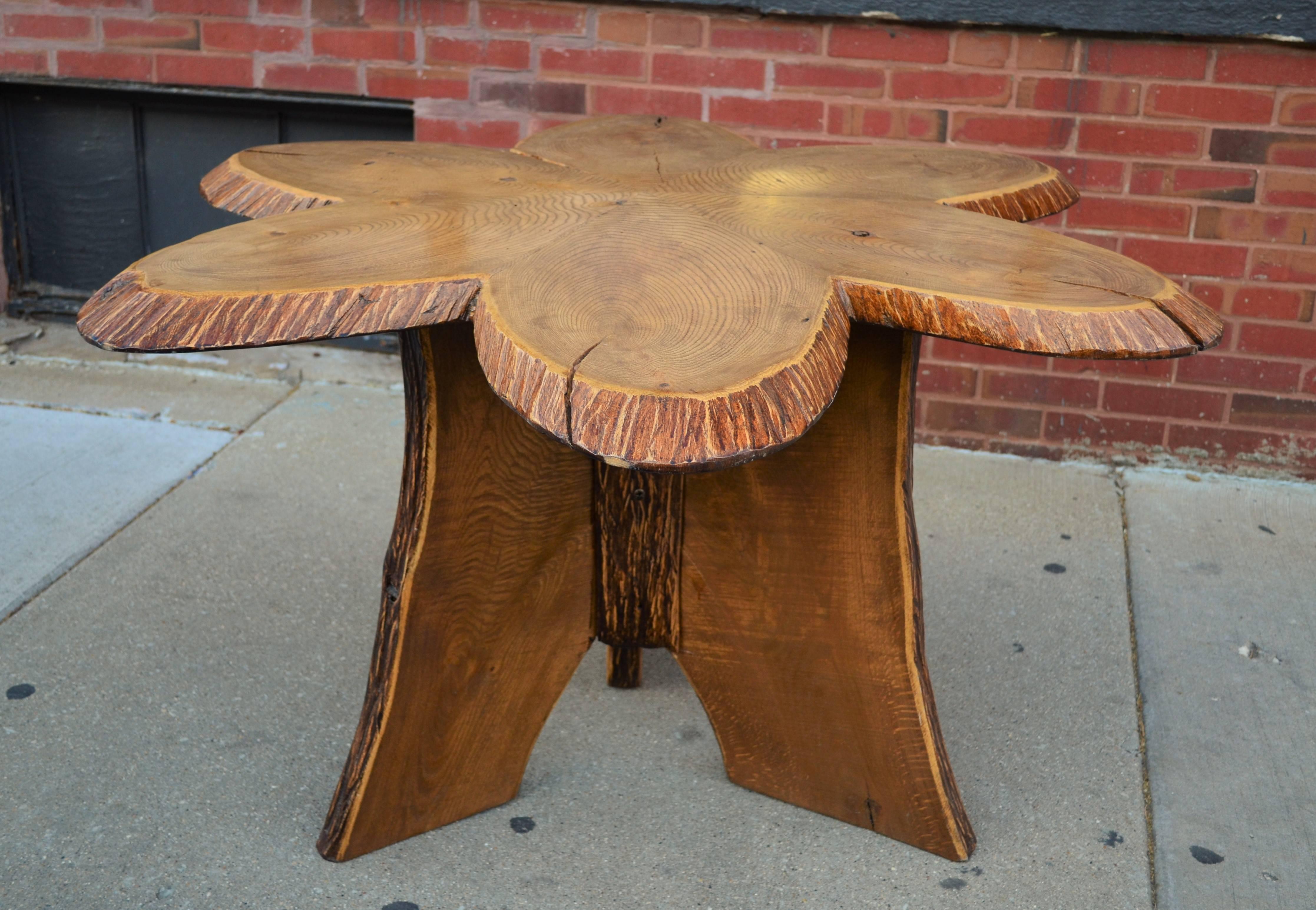 Oak Andirondack Table 1