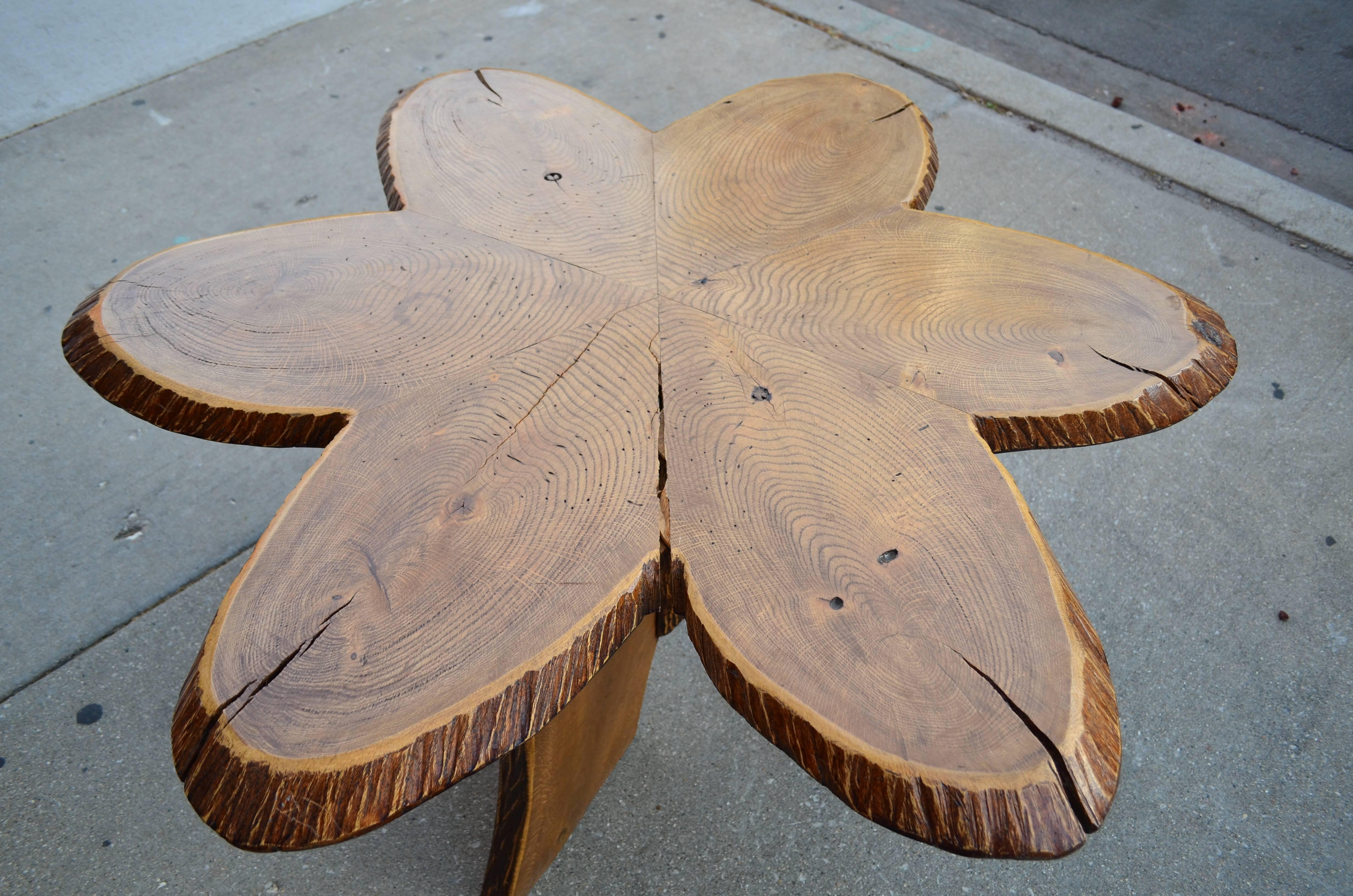 American Oak Andirondack Table